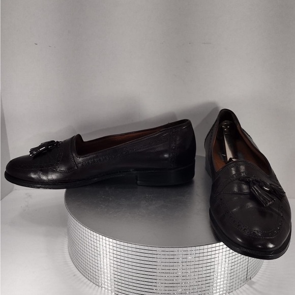 Cable&co Elegant Black Tassel Loafers size 11.5 pre owned good condition main image 7